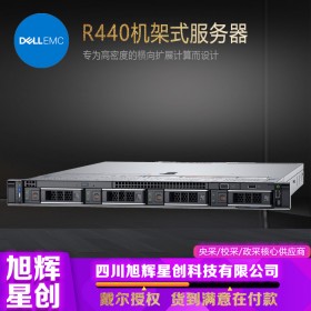 雙路機架式服務器_成都戴爾DELLR440企業(yè)級數據庫專用1U高性能主機