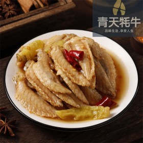 青天牦牛雞翅尖450g/500g/袋即食鹵味零食小吃