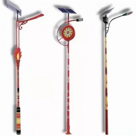 民族風(fēng)特色太陽能路燈 中國(guó)風(fēng)路燈定制 工程品質(zhì)