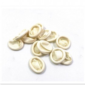 乳白色無粉指套，無粉塵手指套，無塵指套