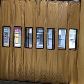 防火隔音棉門簾 皮革門簾 防風防塵防寒 用于商場超市酒吧KTV工廠