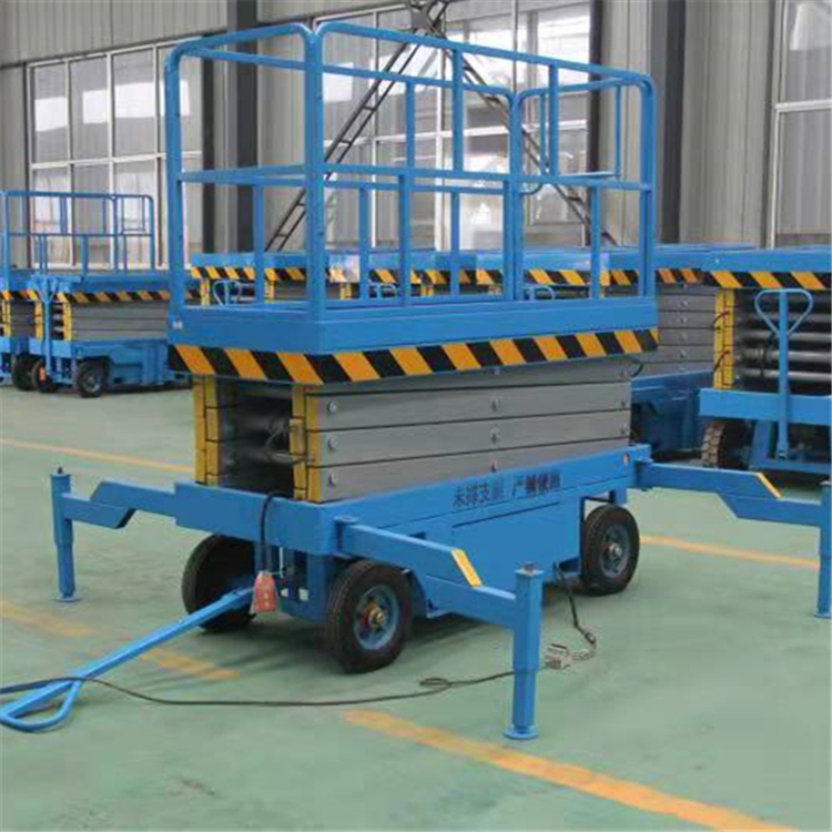 液壓升降機(jī)升降平臺(tái) 移動(dòng)剪叉式小型高空作業(yè)登高車