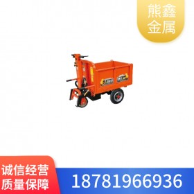 熊鑫電動(dòng)手推灰斗車 小型工地運(yùn)輸翻斗車 批發(fā)價(jià)格