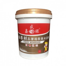 液體卷材鑫盛旺高彈橡膠防水涂料屋面樓頂橋面防水成都批發(fā)廠家直銷(xiāo)