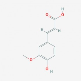 阿魏酸 Ferulic acid 1135-24-6 C10H10O4