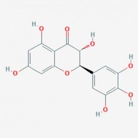 二氫楊梅素 Dihydromyricetin 27200-12-0 C15H12O8