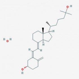 骨化二醇 Calcifediol 63283-36-3一水；19356-17-3無(wú)水的 C27H44O2.H2O;C27H44O2