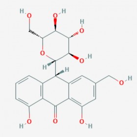 蘆薈苷A Darbaloin 1415-73-2 C21H22O9