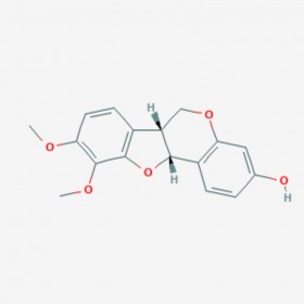 3-羥基-9,10-二甲氧基紫檀烷  3-Hydroxy-9,10-dimethoxyptercarpan  73340-41-7 C17H16O5