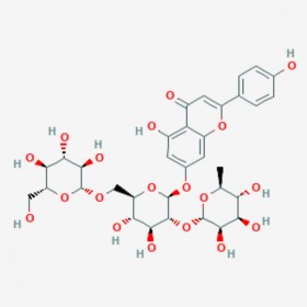 芹菜素-7-0-（2G-鼠李糖）龍膽糖苷 Apigenin 7-O-(2G-rhamnosyl)gentiobioside 174284-20-9 C33H40O19