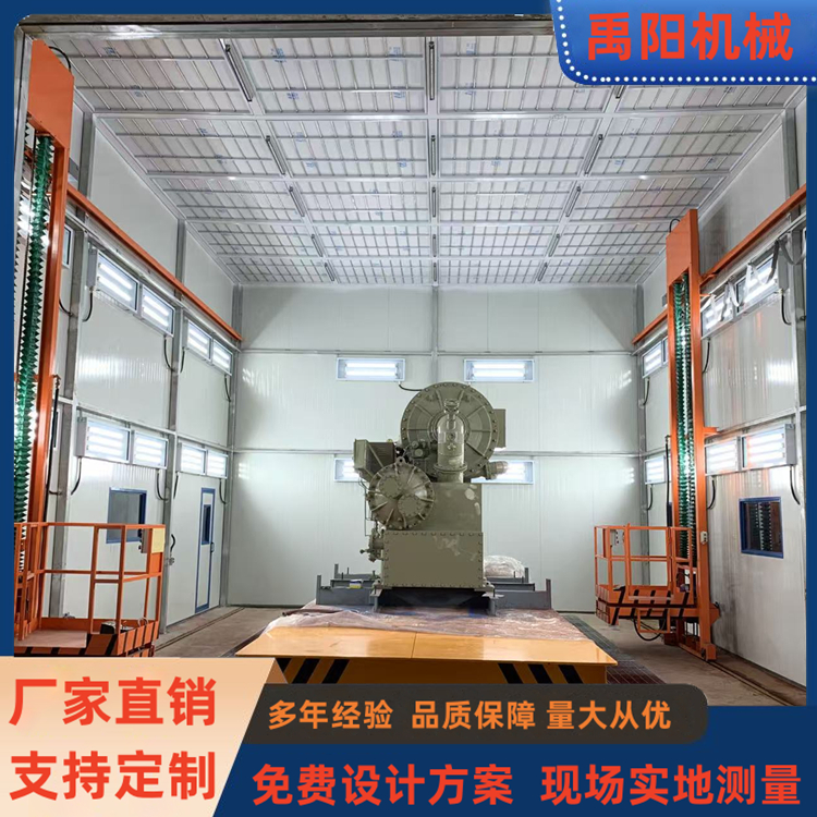 噴漆房 移動伸縮房 家具烤漆房無塵烤漆設備 規(guī)格齊全 堅實耐用