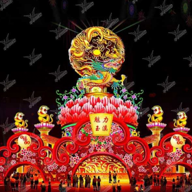海川龍景科技 專(zhuān)業(yè)花燈制作廠家 承接制作國(guó)內(nèi)外彩燈 燈會(huì)燈展等工程