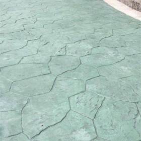 重慶廠家直銷(xiāo)壓花地坪施工材料 公園 景區(qū)防滑道路