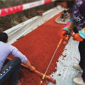 四川省都江堰市彩色生態(tài)透水混凝土地坪  山西太原市透水混凝土里面 透水混凝土施工價格 彩色透水混凝土材料生產(chǎn)廠家   壓?；炷敛牧蠌S家 透水粘接劑廠家送貨到工地