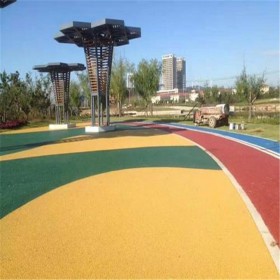 自貢市 彩色透水混凝土地坪 地坪施工工藝 透水混凝土生產(chǎn)材料廠家 包工包料 免費設計