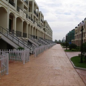 廣漢市 彩色壓花地平 壓印混凝土廠家 彩色壓模路面 彩色壓模混凝土廠家 免費(fèi)輔導(dǎo)
