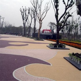 透水混凝土 透水砼粘結(jié)膠 彩色透水地坪 銀行、廣場(chǎng)、停車(chē)場(chǎng)地坪 推薦廠家