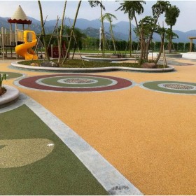 公園景區(qū)防滑道路 透水混泥土 商業(yè)街彩色混凝土 免費技術(shù)指導