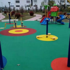 彩色透水地坪耐用 環(huán)保型透水混凝土 市政建設(shè)、學(xué)校操場(chǎng)地坪 免費(fèi)到地指導(dǎo)