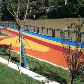 c25彩色混凝土 廣場(chǎng)透水混凝土 園林景觀彩色混凝土 生態(tài)透水地坪 材料廠家