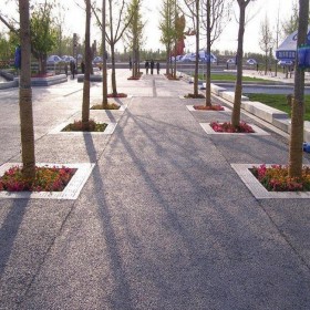 彩色透水地面 園林道路彩色透水混凝土 生態(tài)透水路面 廠(chǎng)家口碑推薦