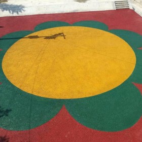 透水性彩色混凝土道路 無(wú)砂透水地坪 生態(tài)透水砼 透水彩色混凝土公司直銷(xiāo)