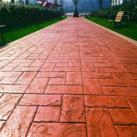 成都市 水泥壓花地面 混凝土壓印地坪 藝術(shù)壓花壓印地坪廠家