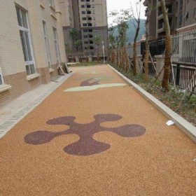 撫州市 生態(tài)透水混凝土 彩色透水綠道 海綿城市透水混凝土 無(wú)砂透水混凝土 材料廠家
