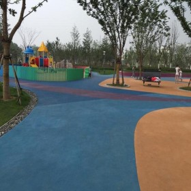 渝北區(qū) 混凝土透水地坪 無砂透水混凝土 生態(tài)透水路面 透水砼 專業(yè)生產材料廠家