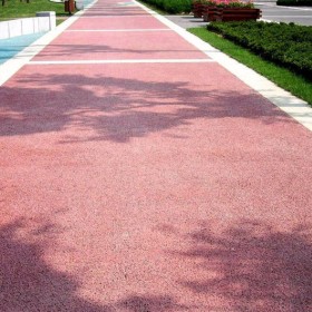 煙臺(tái)市 c30彩色透水混凝土 彩色透水地面 生態(tài)透水路面 透水砼 材料廠(chǎng)家直銷(xiāo)