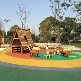 露骨彩色透水混凝土 生態(tài)透水地坪 海綿城市透水砼 免費(fèi)送貨到工地