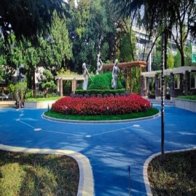 畢節(jié)地區(qū) 彩色生態(tài)透水混凝地坪 環(huán)保透水混凝土 透水混凝土補(bǔ)爛 材料廠家直銷