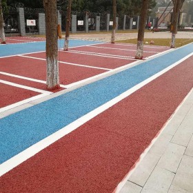 生態(tài)彩色透水地坪 混凝土的透水地面 無沙大孔透水混凝土 免費指導(dǎo)施工 送貨到工地