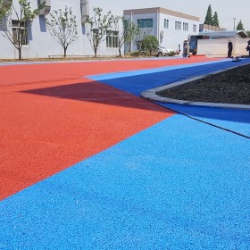 透水性混凝土道路 露骨地坪 彩色強固透水混凝土 生產(chǎn)企業(yè)