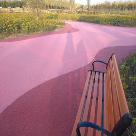 邛崍市 公園透水路面 彩色路面透水 透水混凝土步道 材料廠(chǎng)家品質(zhì)優(yōu)先