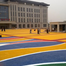 西雙版納 彩色混凝土增強劑 透水砼混凝土 廣場透水地坪 配比 報價表