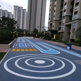 六盤(pán)水市 強(qiáng)固透水混凝土 人行道彩色路面 c25透水混凝土 廠家直銷(xiāo)