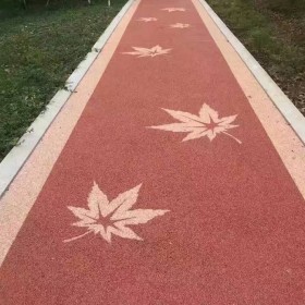 都勻市 生態(tài)透水地面 彩色混凝土地坪 透水混凝膠粉 免費(fèi)造價預(yù)算