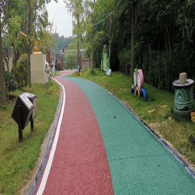 榆林市 透水地面混凝土 彩色透水地坪 透水砼罩面劑 廠(chǎng)家直銷(xiāo)