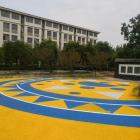 昌都市 透水彩色地面 藝術(shù)透水地坪 透水路面涂料 免費提供技術(shù)指導