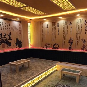 全國(guó)汗蒸房承建 工程全鹽房上門(mén)施工安裝 專(zhuān)業(yè)施工 快速高效 汗蒸房廠家