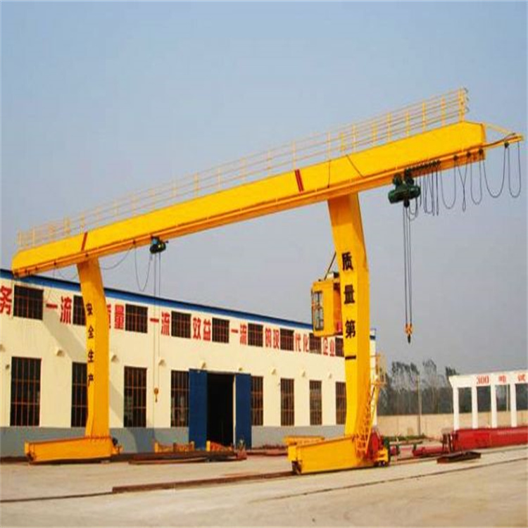 電動葫蘆半門式起重機 車間適用 起重量大 簡易龍門吊