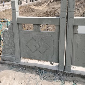 四川青石欄桿 青砂巖廠家 河道青石護欄廠家 青石欄桿加工 可安裝