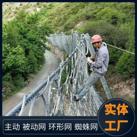 山體滑坡防護(hù)網(wǎng)  sns被動邊坡防護(hù)網(wǎng)   卓源金屬絲網(wǎng)制品