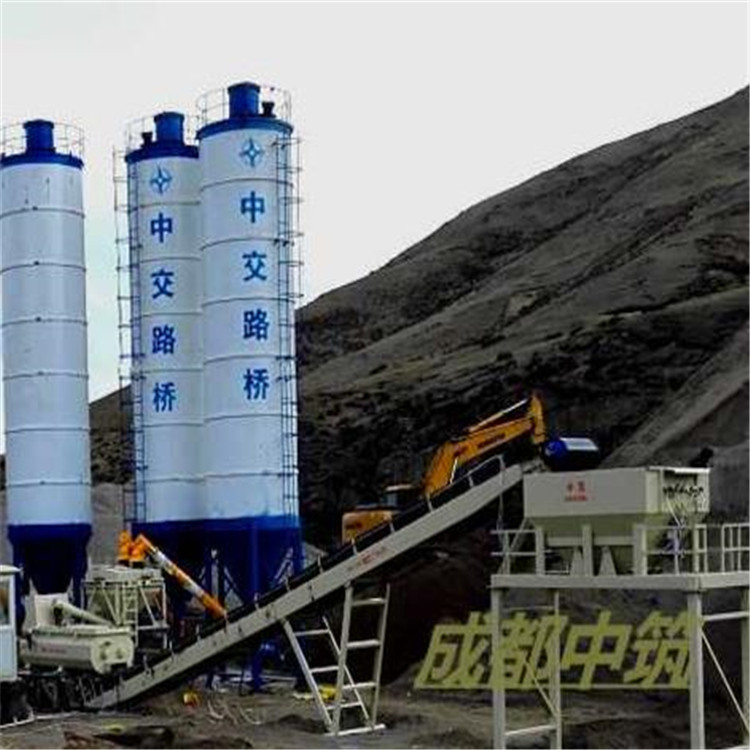中筑400噸 小型穩(wěn)定土拌和站設備 攪拌均勻 易安裝