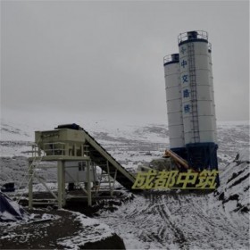 整體式穩(wěn)定土拌合站設備 成都中筑現(xiàn)貨供應 攪拌均勻 易維護